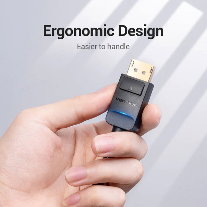 Vention Cable Conversor DisplayPort Macho a VGA Macho 2m Negro Vention Cable Conversor DisplayPort Macho a VGA Macho 2m Negro